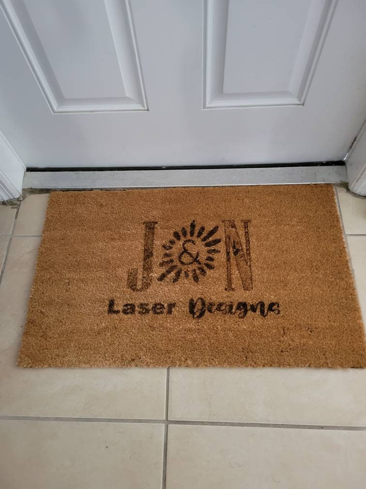 Door mat, Custom doormat, welcome dormat, gather doormat,doormat, funny doormat, coco doormat, laser engrave doormat